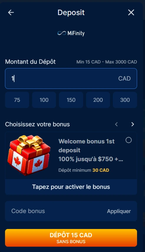 dépôt onlywin etape 4