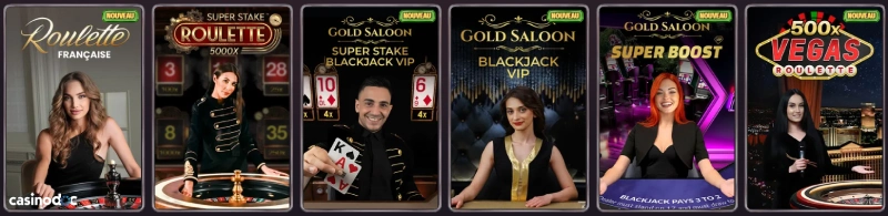 jeux de live casino dragonia