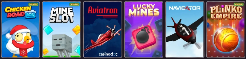 mini jeux dragonia casino