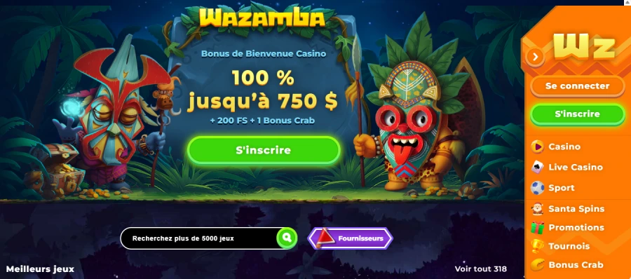 casino vanilla wazamba