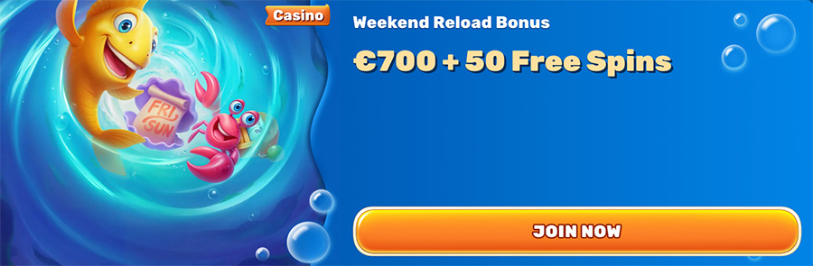 bonus reload weekend spinfin