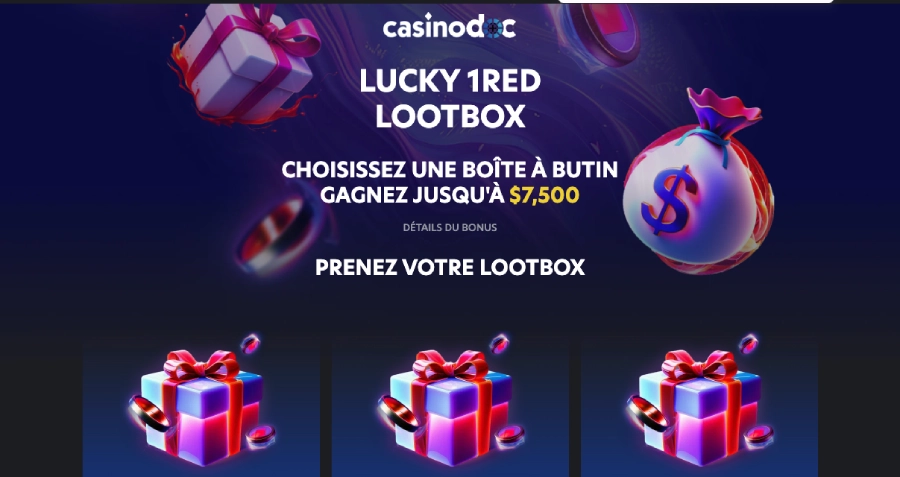Lucky 1Red Lootbox