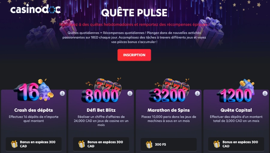 Quête Pulse 1Red