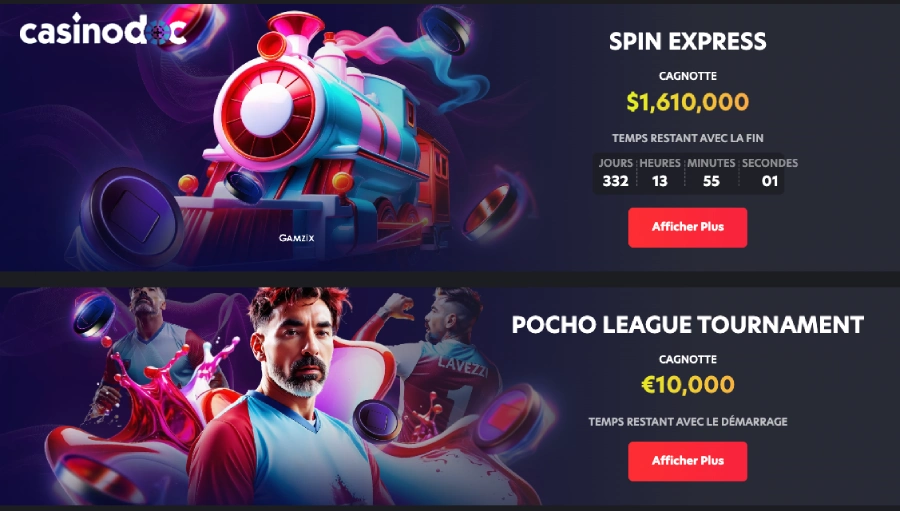Tournois 1Red Casino