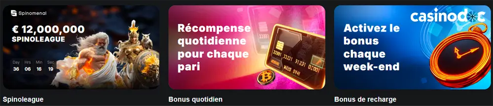 autres promotions minebit