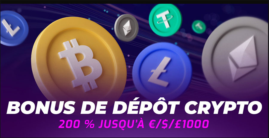 Bonus de bienvenue Crypto Cosmobet