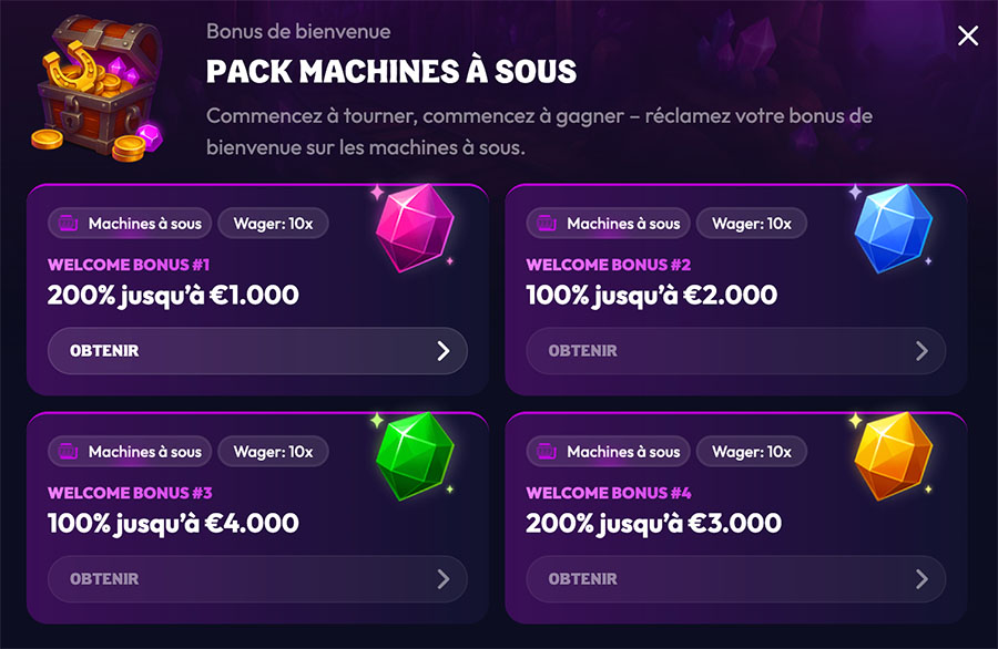 bonus de bienvenue de wildzy