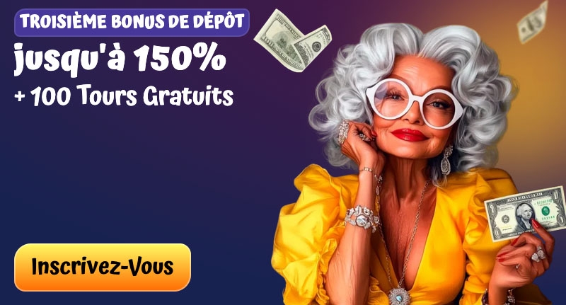 bonus de troisième dépôt spingranny