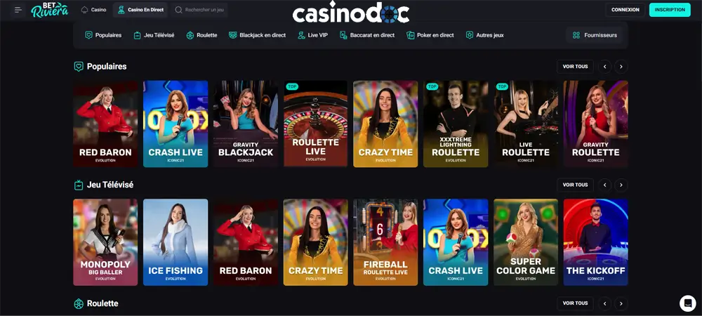 casino live betriviera casino