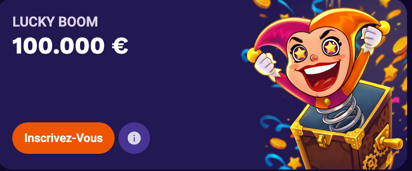lucky boom tournoi