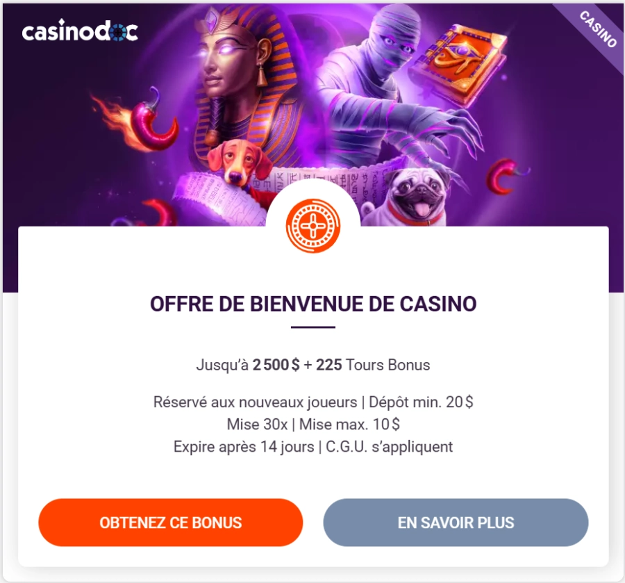offre de bienvenue tonybet casino