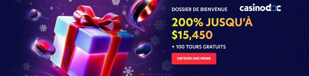 pack de bienvenue sur 1red casino