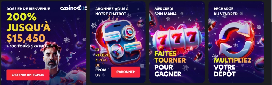 promotions sur 1Red Casino