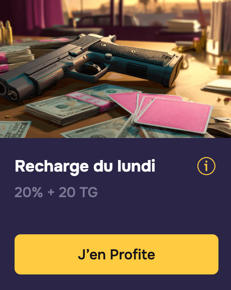 recharge lundi gtbet