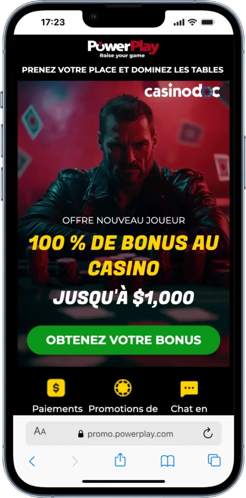 version mobile powerplay