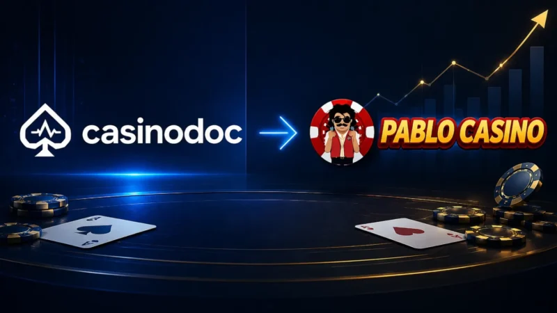 Casinodoc.org acquiert PabloCasino (illustration)