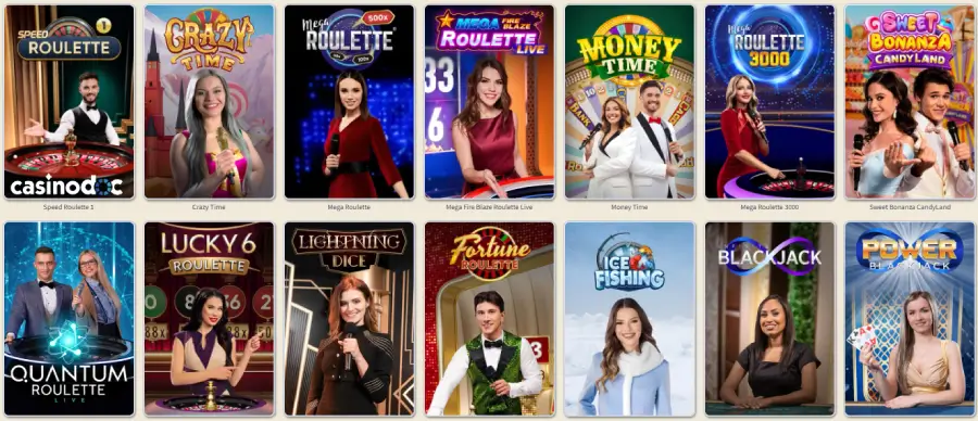 jeux de casino en direct vipluck