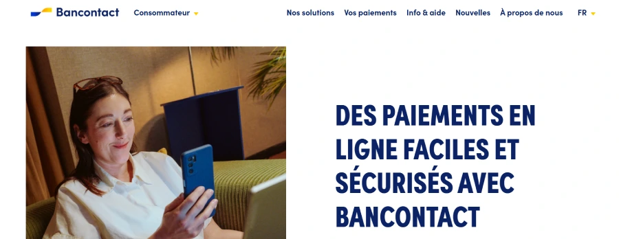 paiement sécurisés sur Bancontact