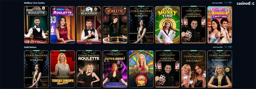 casino en direct millioner