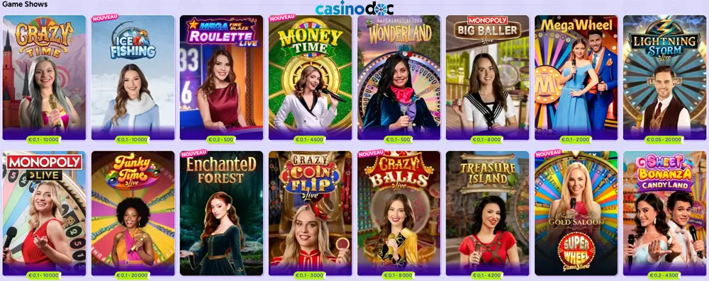 casino en direct spinbara