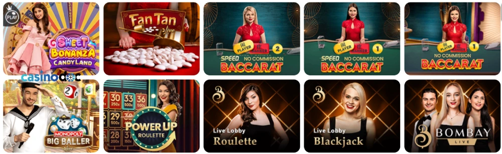 jeux de casino en direct sur bluvegas casino