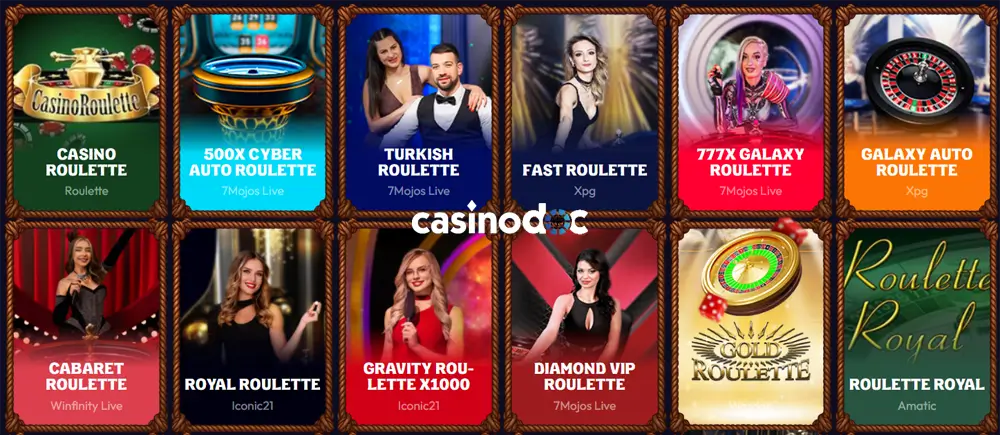 jeux de table wildzy casino