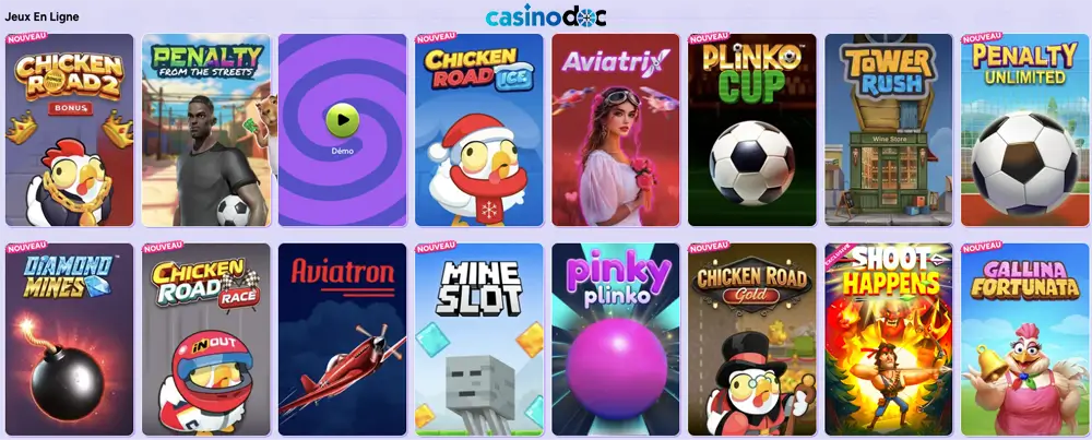 mini jeux spinbara