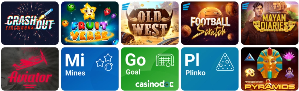 mini-jeux sur bluvegas casino