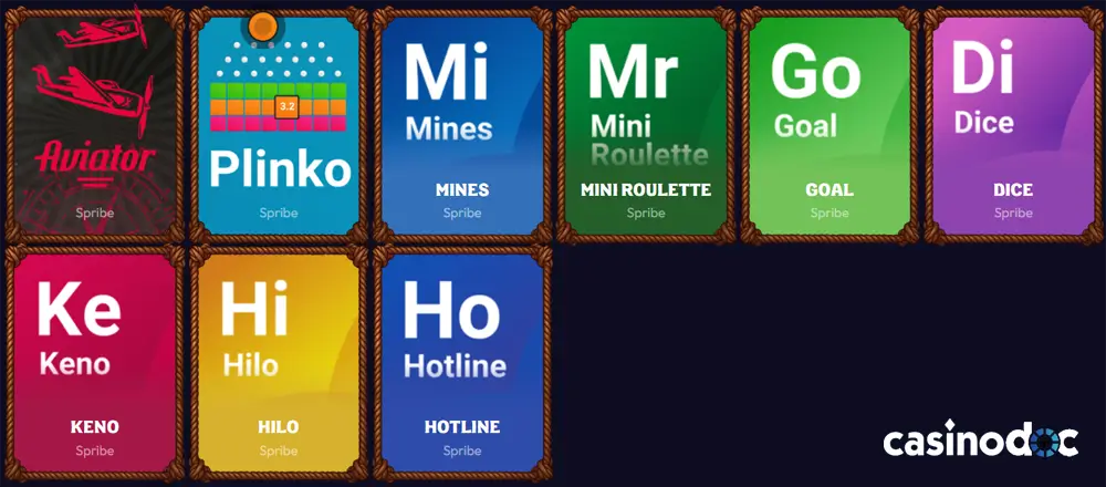 mini jeux wildzy casino
