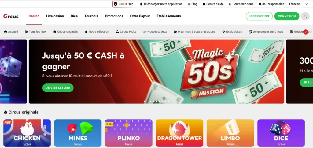circus casino apple pay