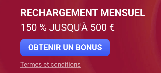 Code promo du bonus de recharge mensuelle sport sur Spinaura