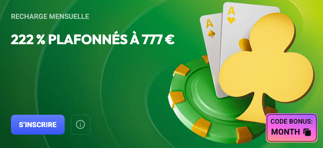 code promo du bonus de recharge mensuelle de spin aura