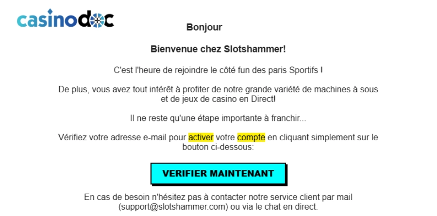 connexion casino en ligne étape3