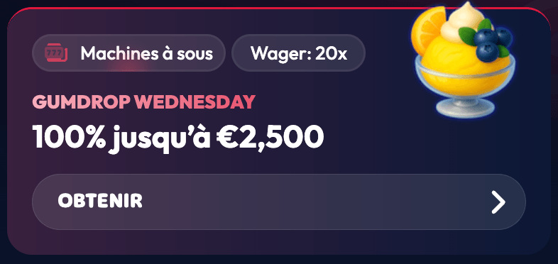 code promo gambiva gumdrop wednesday