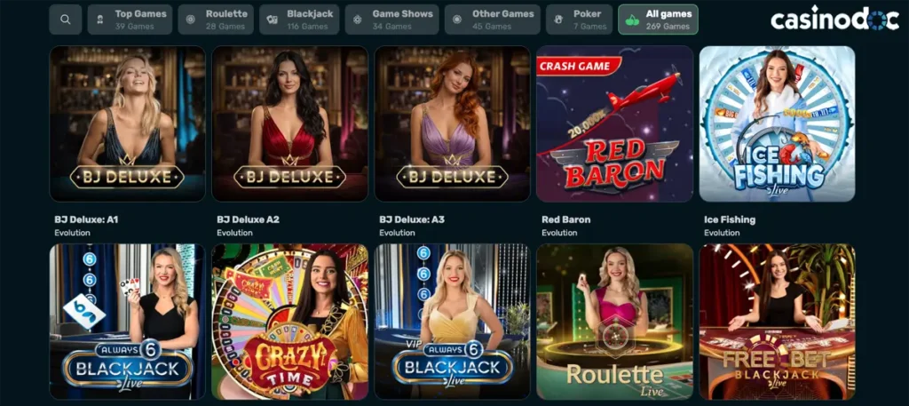 jeux en direct grandzbet