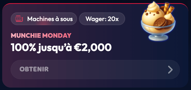 code promo gambiva munchie monday