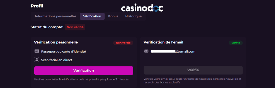 retrait gains casino en ligne étape2