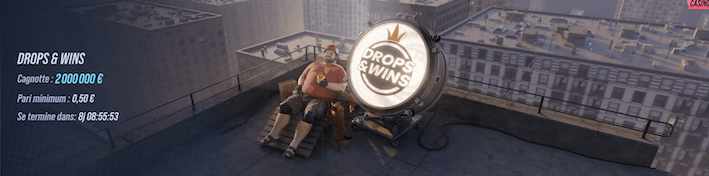 tournoi Drop & Wins du casino en ligne Vegas hero