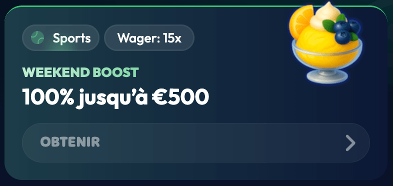 code promo gambiva weekend boost