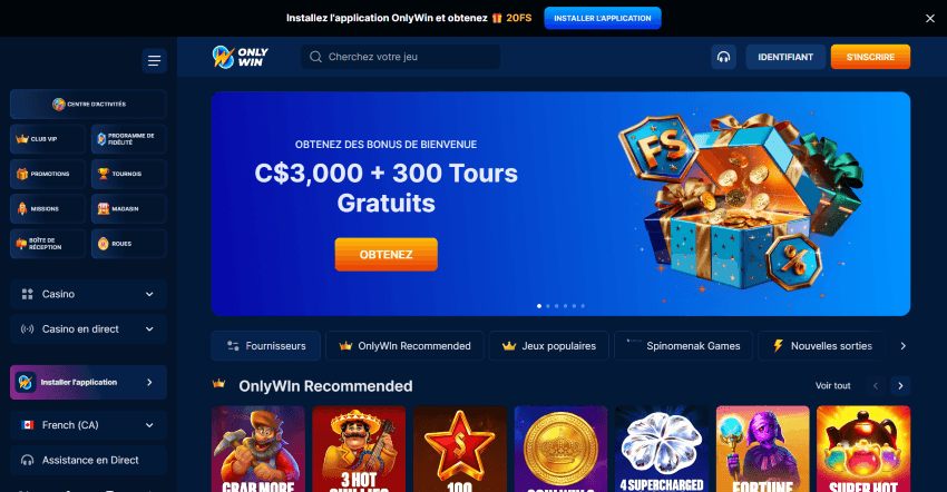 casino dogecoin onlywin
