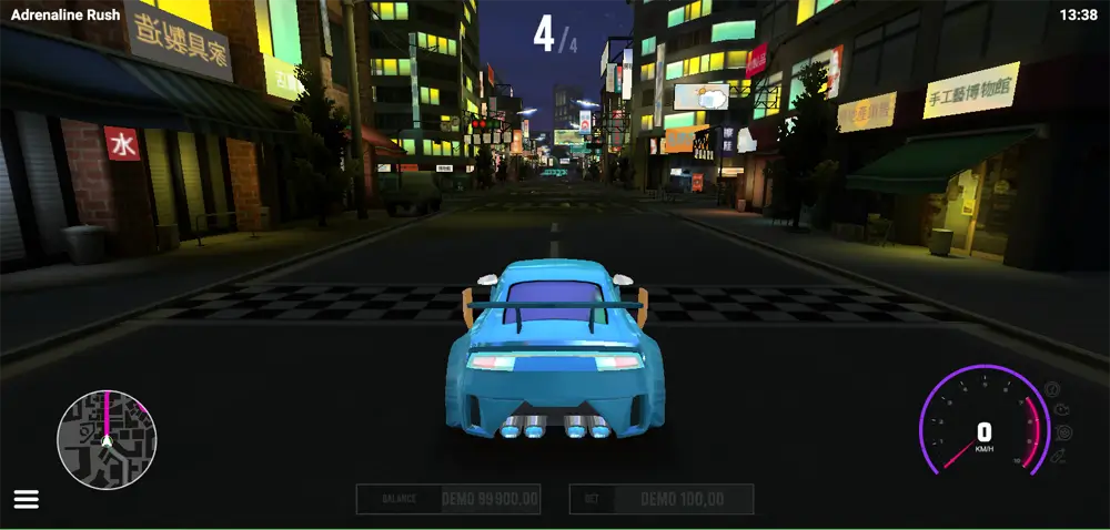 adrenaline rush evoplay