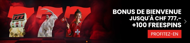 bonus bienvenue casino777