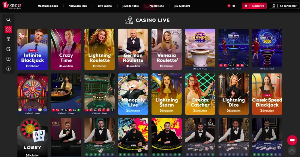 casino en direct pasino