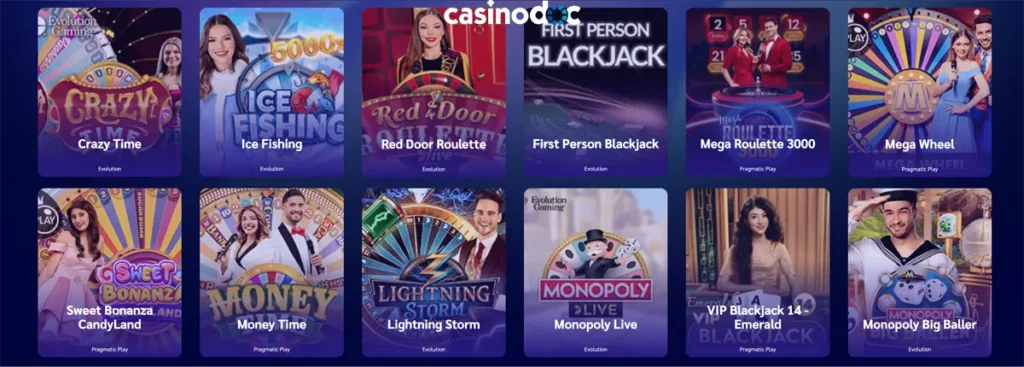 casino en direct shiny wilds casino