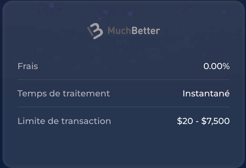 dépôt muchbetter