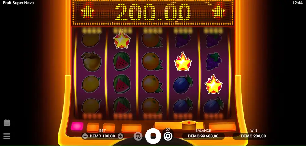 fruit super nova evoplay