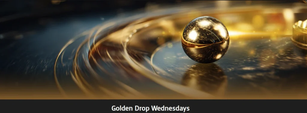 Golden Drop du mercredi sur Casino Extra en ligne. 