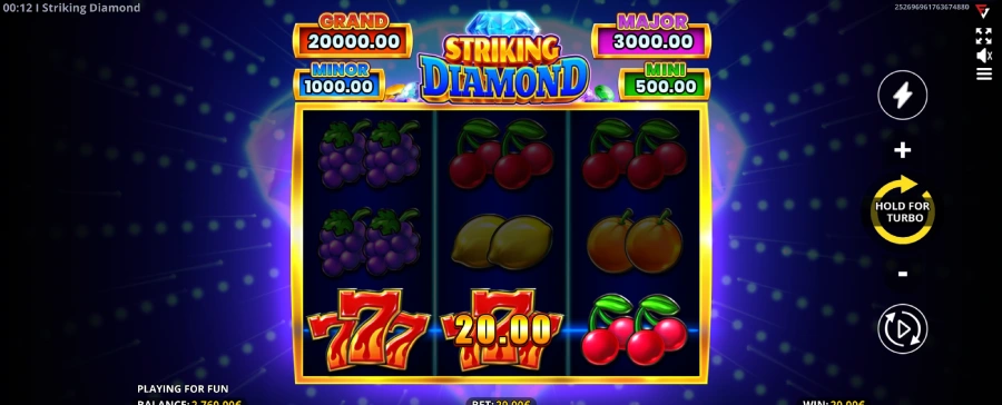 interface slot striking diamond fugaso
