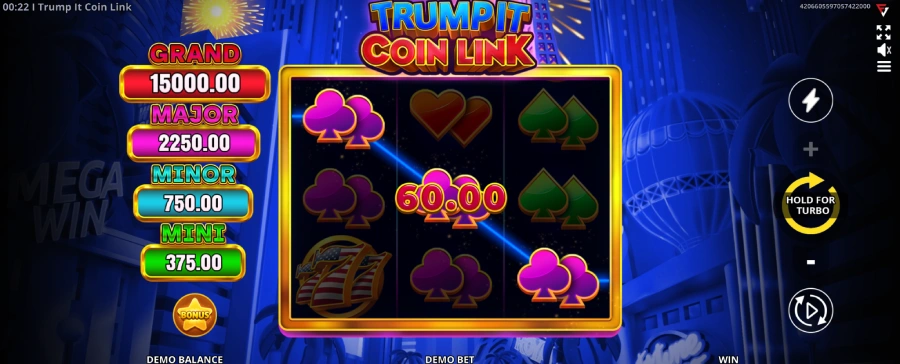 interface slot trump it coin link fugaso