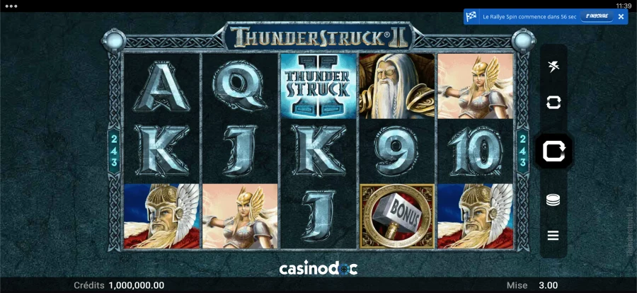 microgaming interface thunderstruck ii